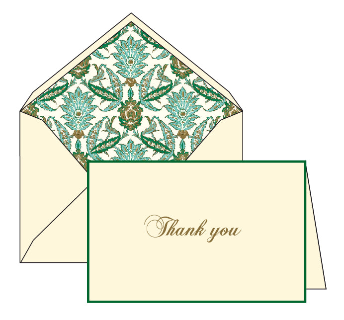 Papyrus Thank You Cards with Envelopes Merci Grazie Thanks 14 Note